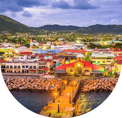 Saint Kitts and Nevis famous place - EOR World Wide